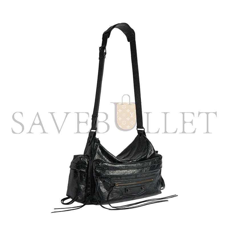 Ba1en*iaga LE CITY MULTI-POCKET MEDIUM CROSSBODY BAG 876750 (42*20*16cm)